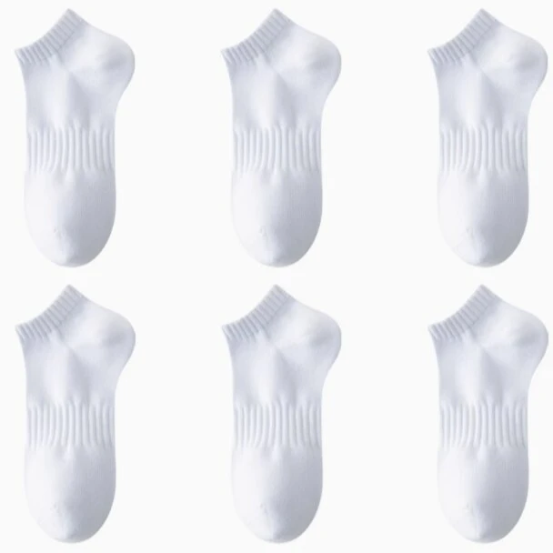 蔓小棉纯色薄款夏季短筒防臭男袜低帮