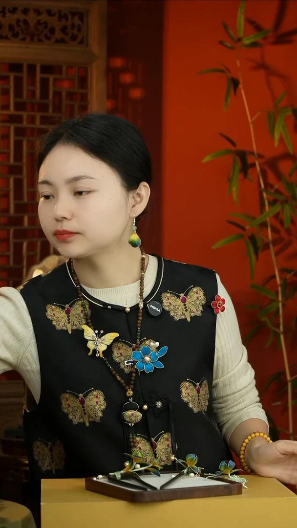 刺绣闪购纯手工非遗国风饰品