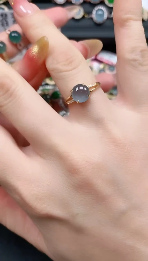 银S925镶嵌戒指翡翠1111