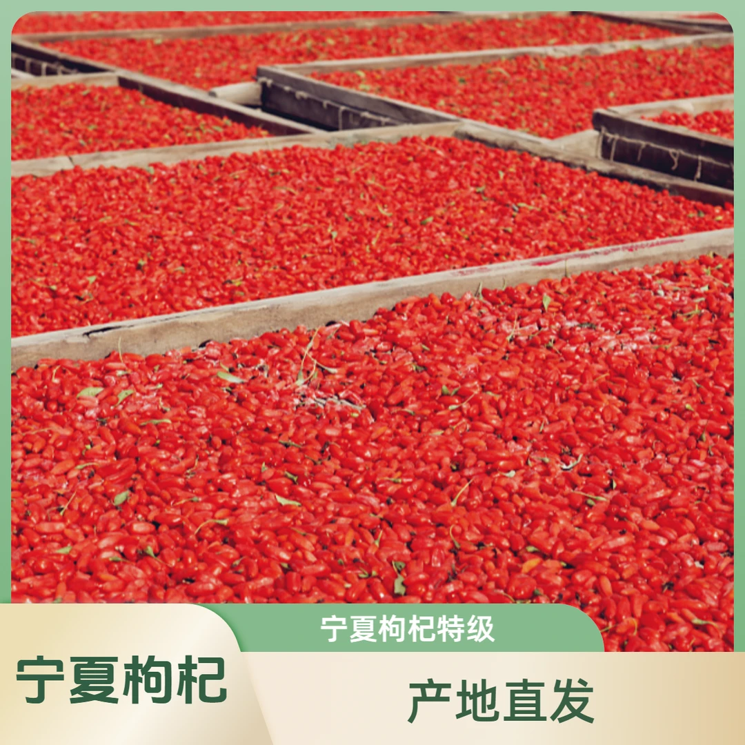 宁夏枸杞子颗粒头茬特级100g枸杞产地直发