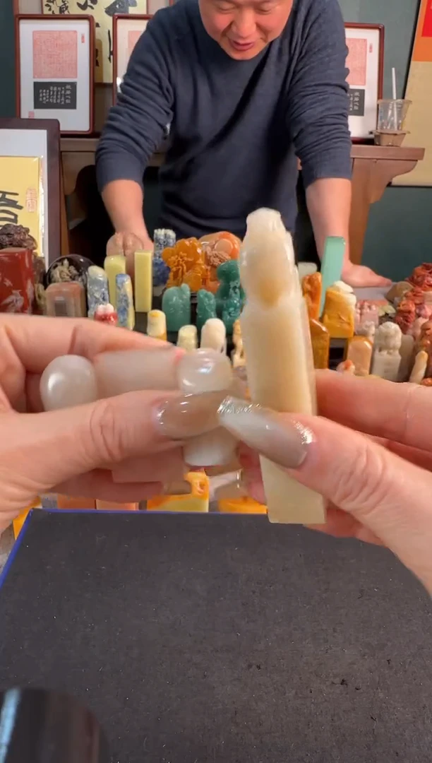 【闪购商品】青田石印石编号编号1535