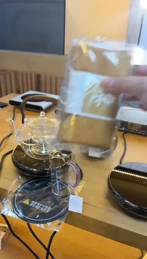 茗凤祥X2+禾器山雅壶透明色+清简杯浅紫