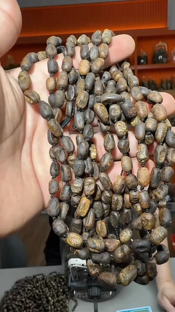 沉香手串19号海南瘤疤18g多样性发一