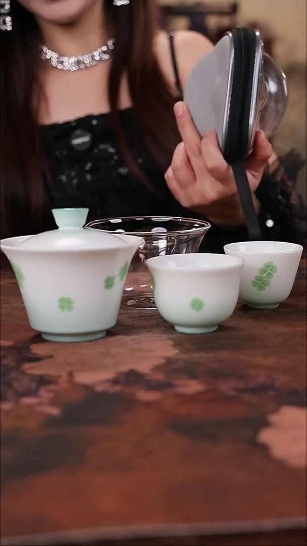 陶瓷茶具（无礼盒）@@A12120