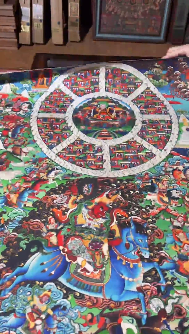 装裱画东东唐卡tk16