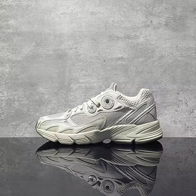 阿迪达斯女鞋网面透气老爹鞋减震训练运动休闲鞋JQ2586