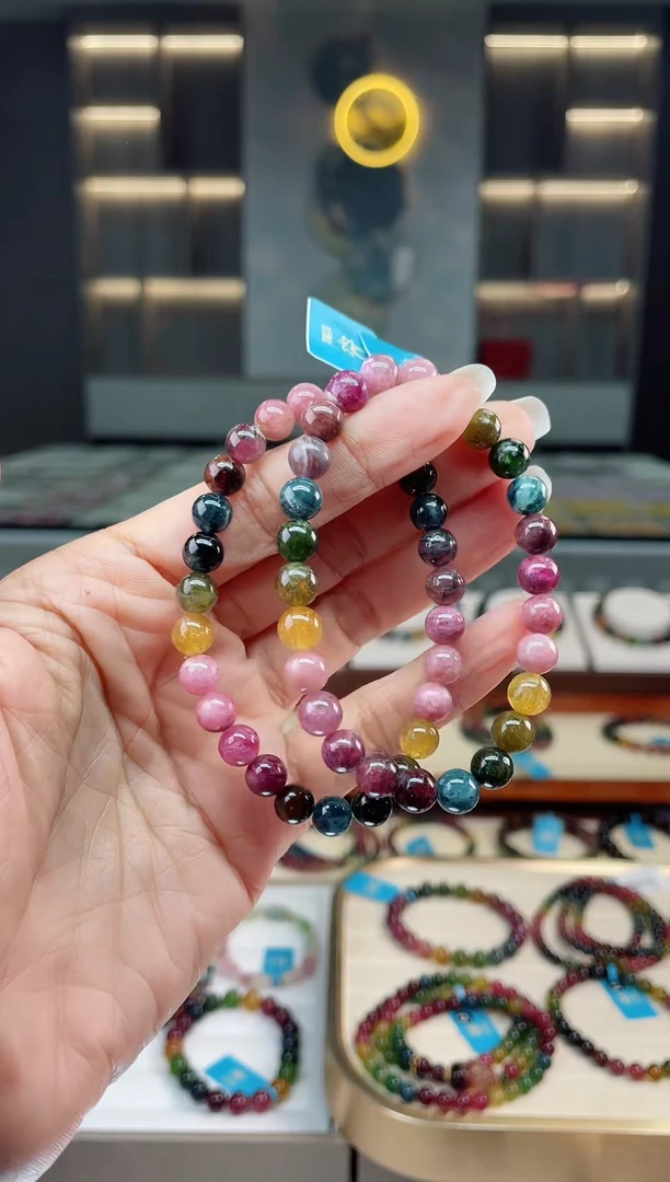 【闪购商品】碧玺单圈手串未镶嵌（多样性发一条）Q