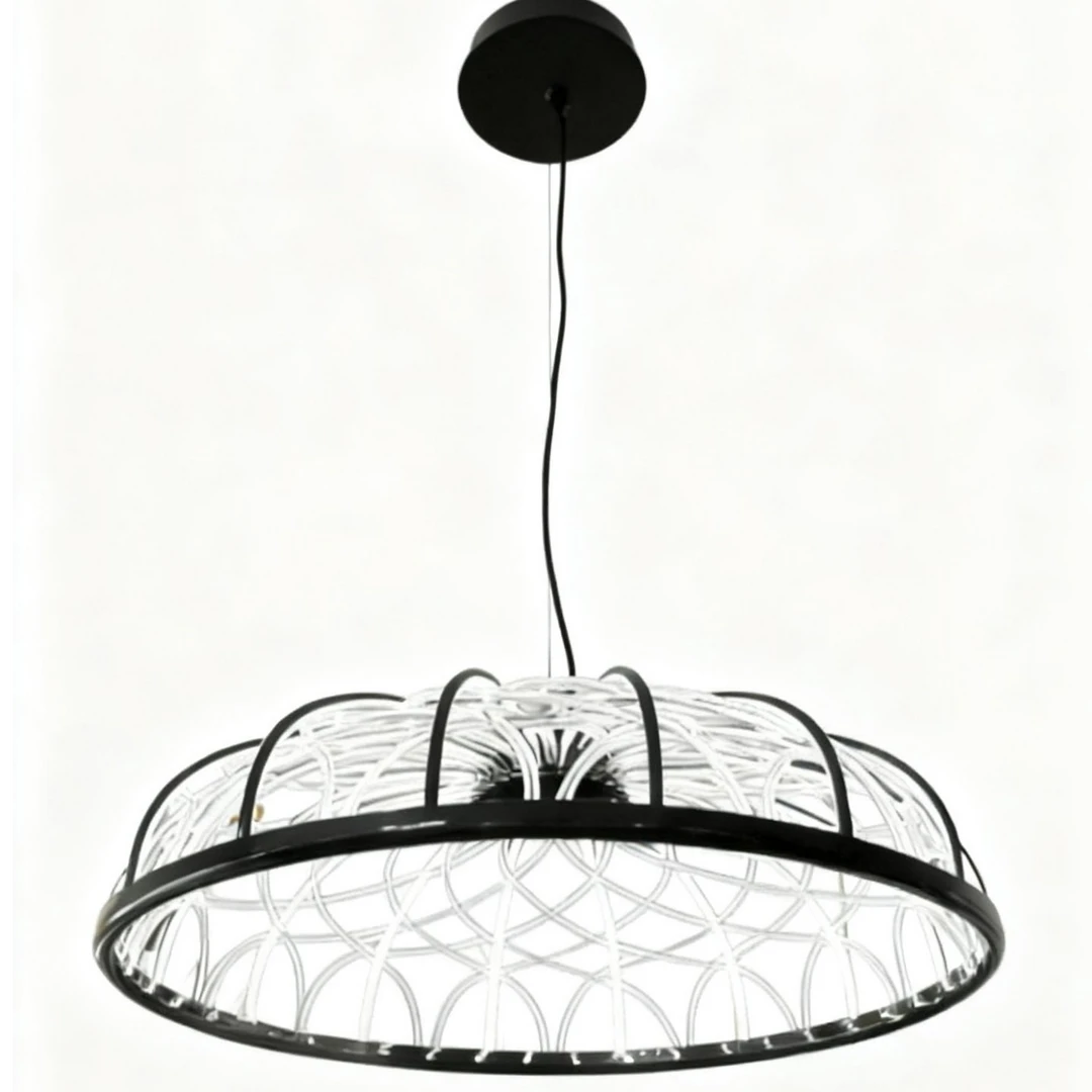 【凯纳优选】个性时尚简约轻奢黑骑士吊灯