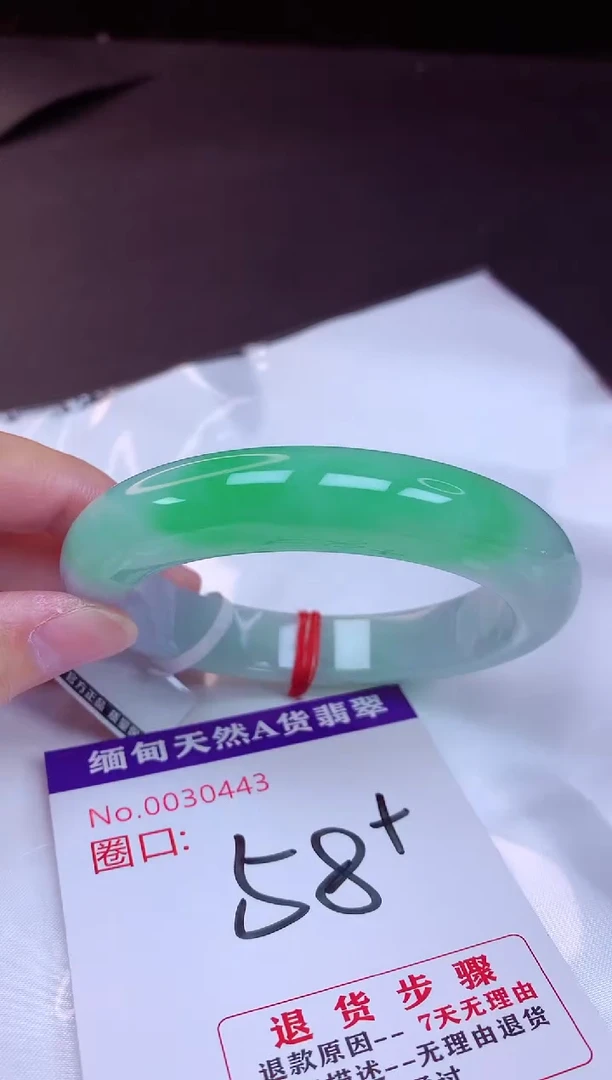 翡翠手镯未镶嵌58+