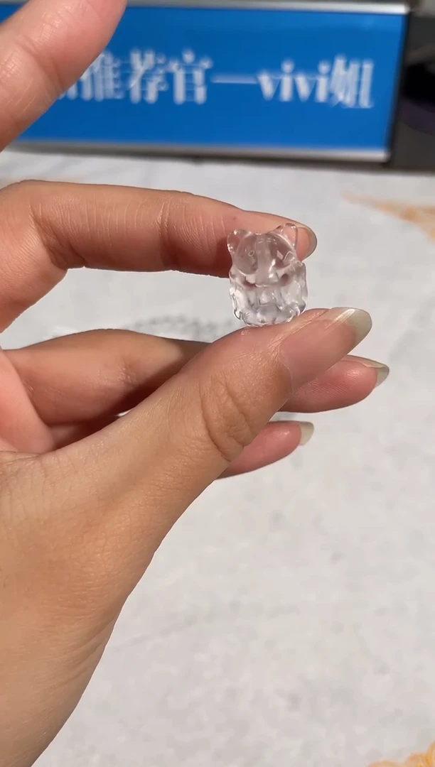 未镶嵌手链水晶3号白水晶九尾配件