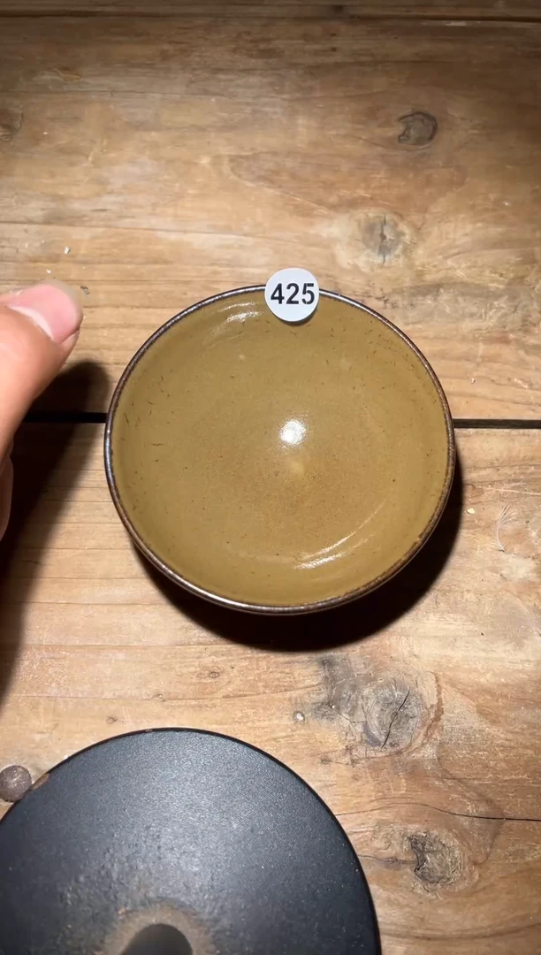 【闪购商品】茶盏老表精选柴烧425