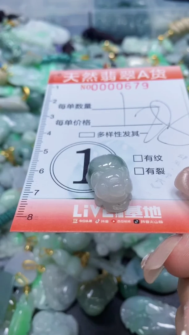 翡翠未镶嵌颈饰闪购0000679