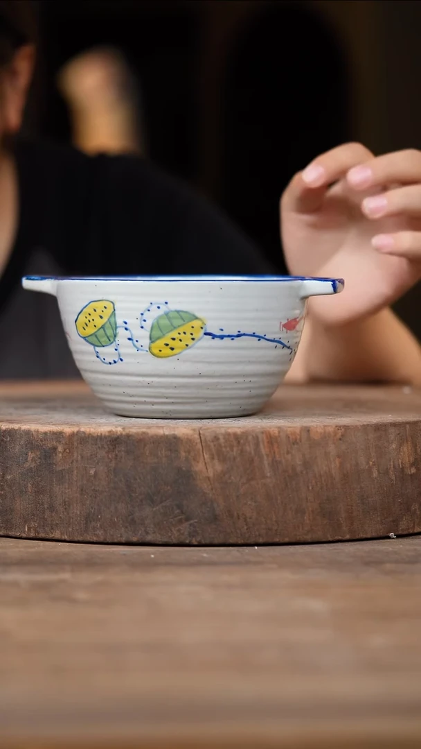 瓷片景德镇高温釉下彩（食品级）