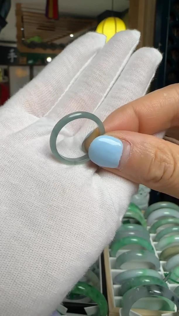 翡翠戒指未镶嵌戒圈20