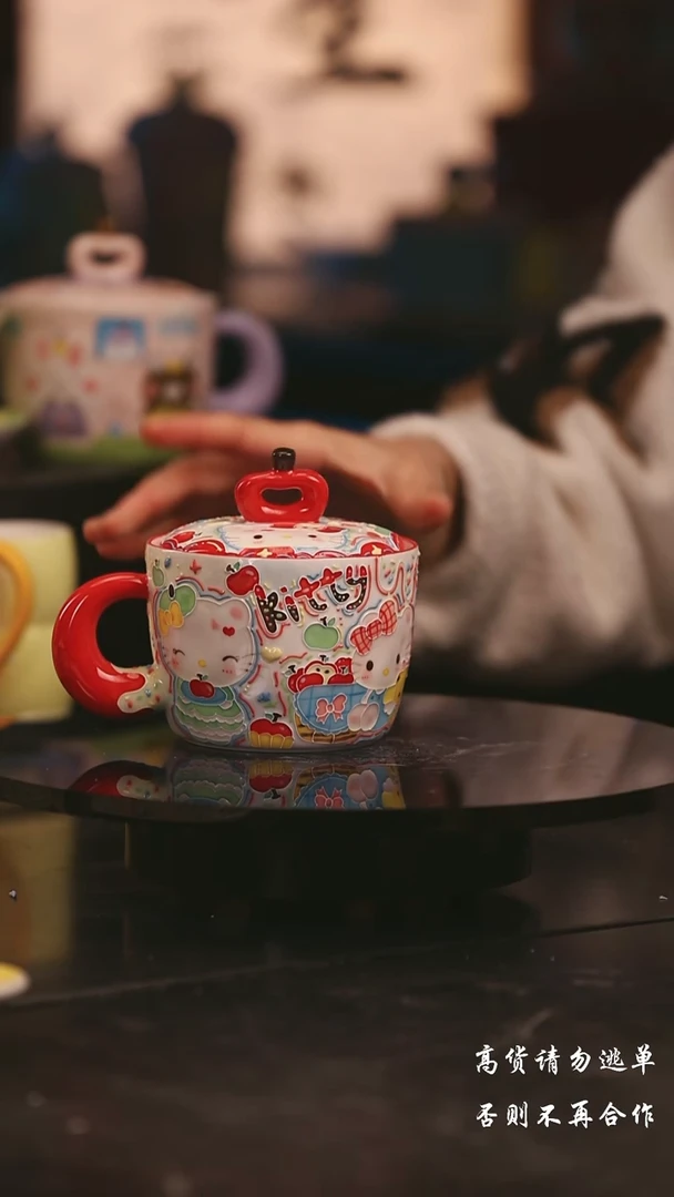 陶瓷景德镇可爱设计师款陶瓷