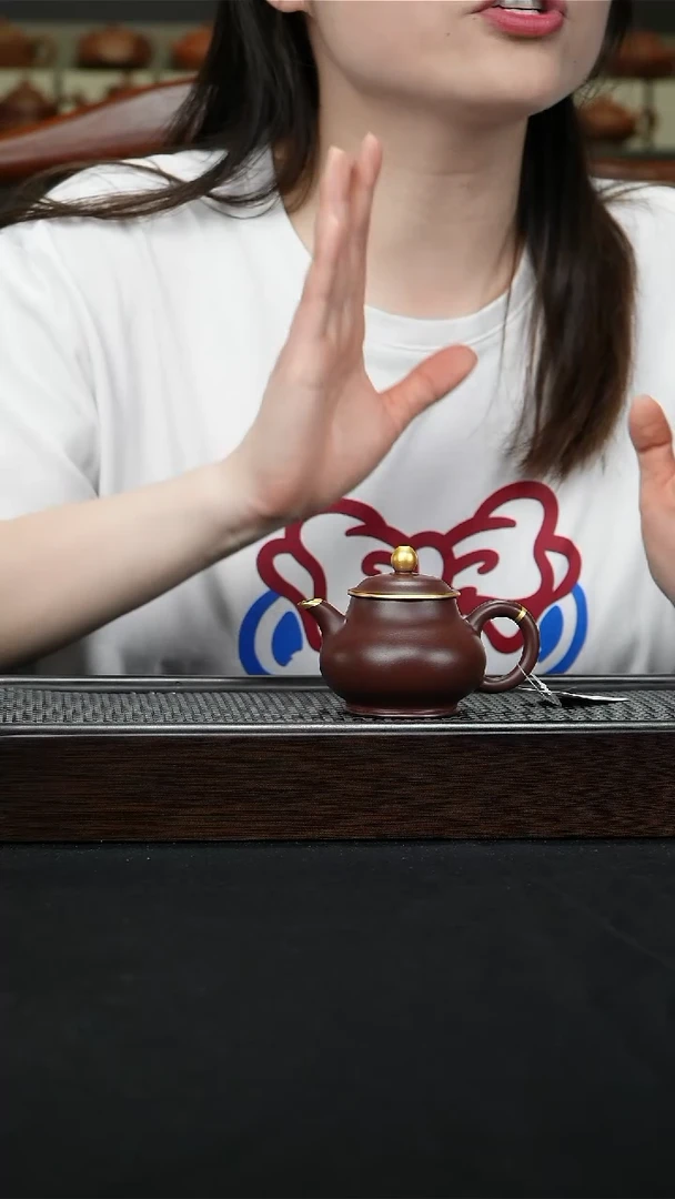 茶壶紫砂宜兴紫砂100cc0831