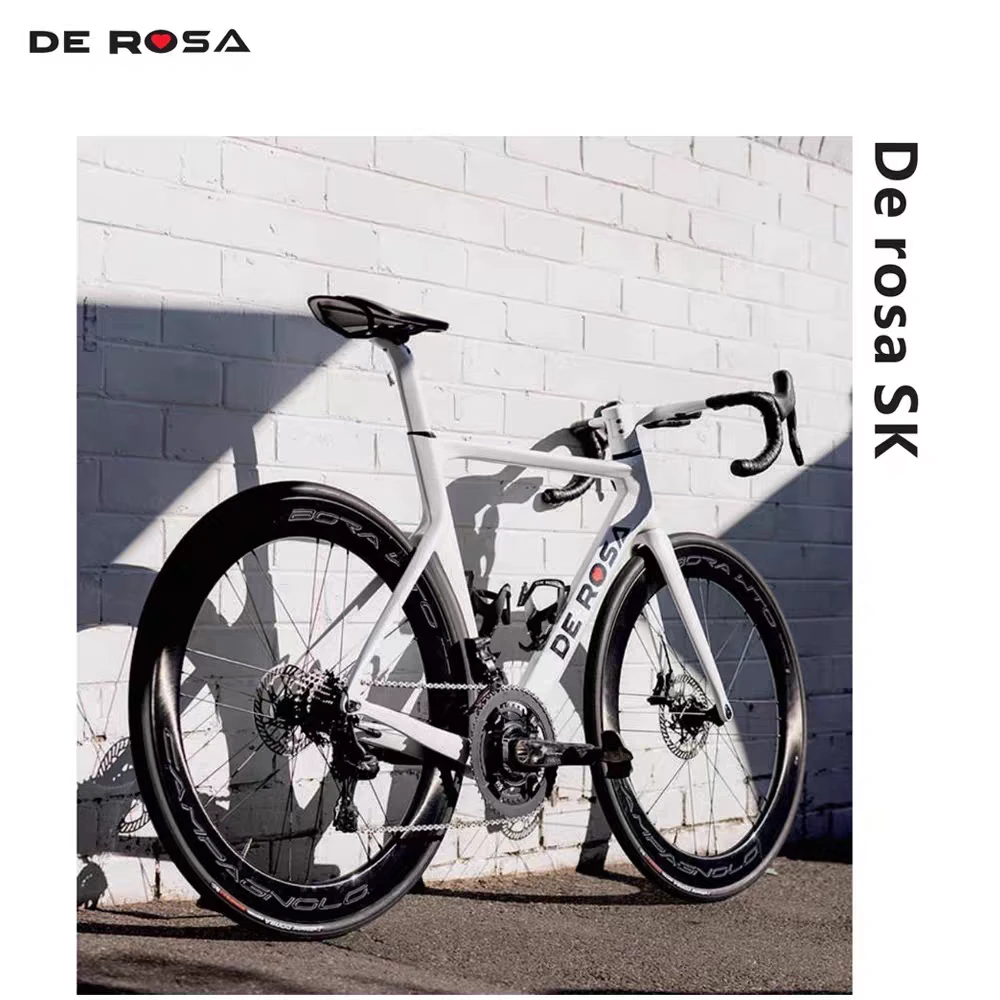 意大利DeRosa德罗莎SK碳纤维气动公路车整车德罗萨破风碟刹自行车
