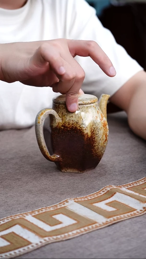 茶壶紫砂宜兴紫砂柴烧