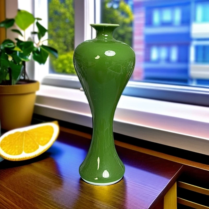 复古陶瓷花瓶景德镇水培插花器中式家居装饰