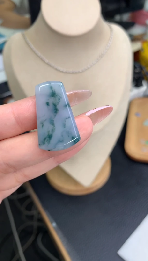 未镶嵌定制翡翠无事牌