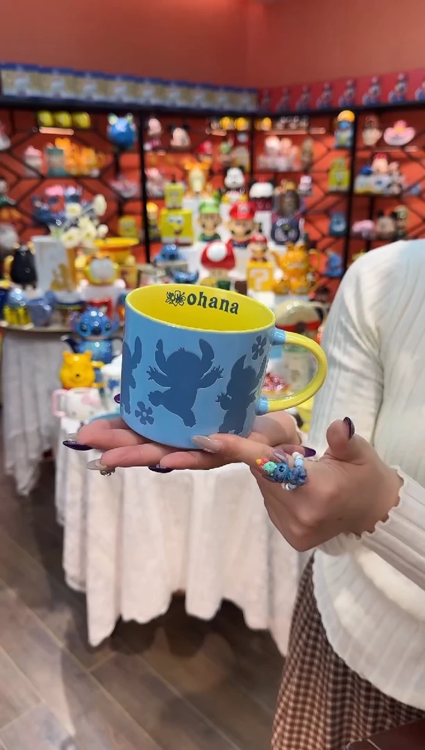 瓷片@@陶瓷杯史迪仔杯子