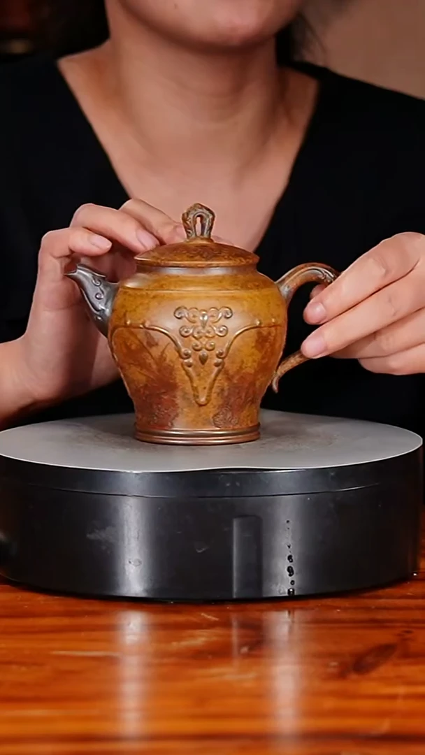 宜兴原矿紫砂壶茶壶350C