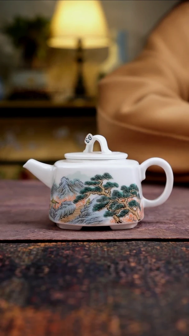 杯景德镇陶瓷杯碗柴烧多人