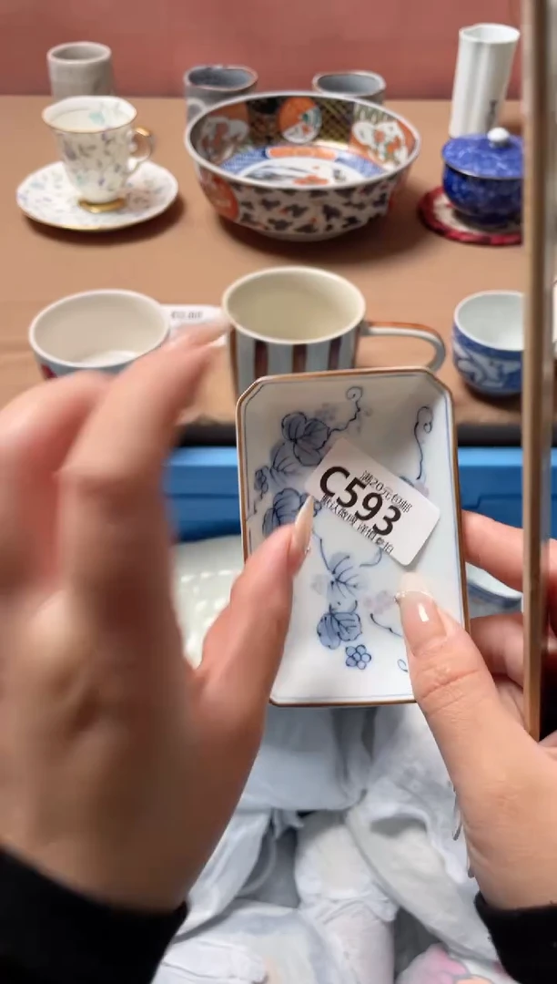 瓷片江***姐瓷器瓷器C593