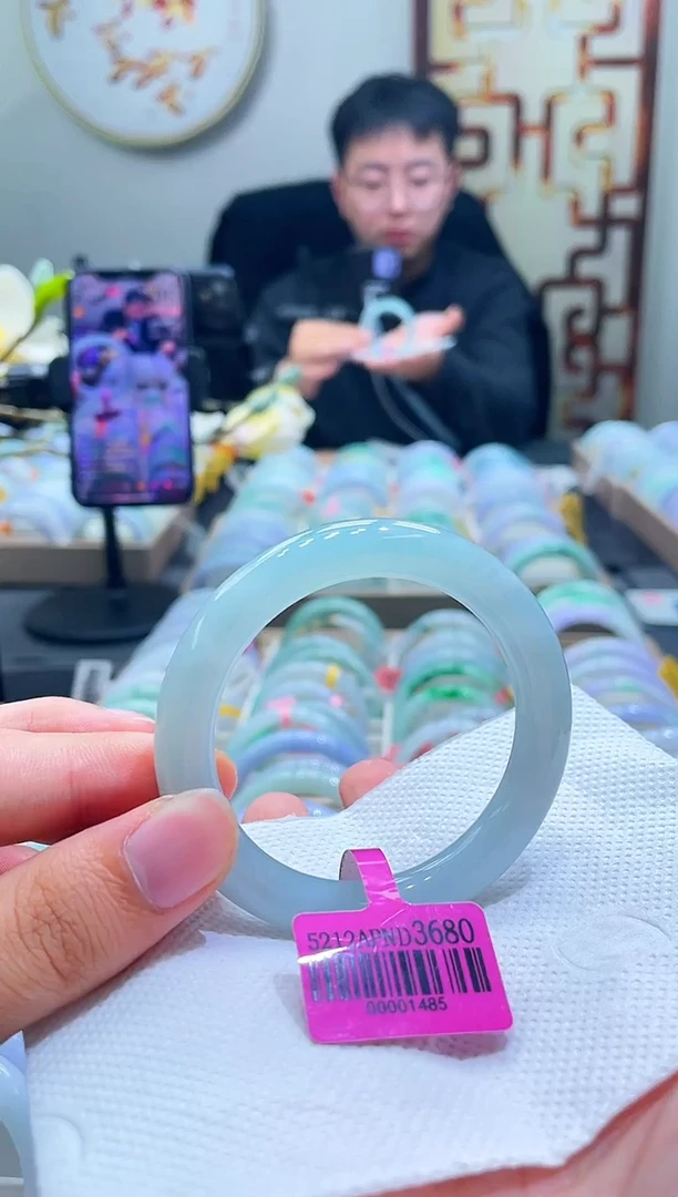 未镶嵌手镯翡翠213-52