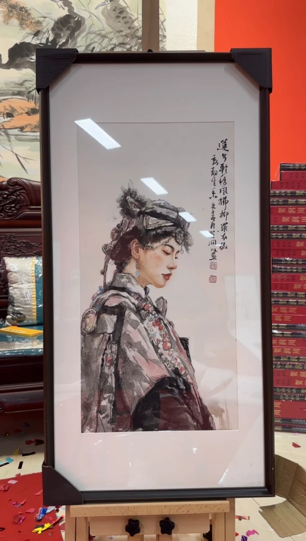 国画贺润川精品作品