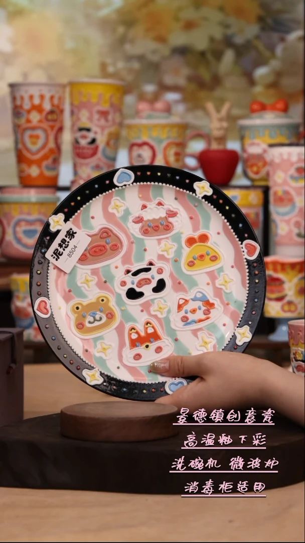 摆件景德镇原创手工陶瓷8504