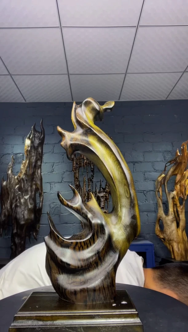 金丝楠学*理金丝楠木工艺品摆件