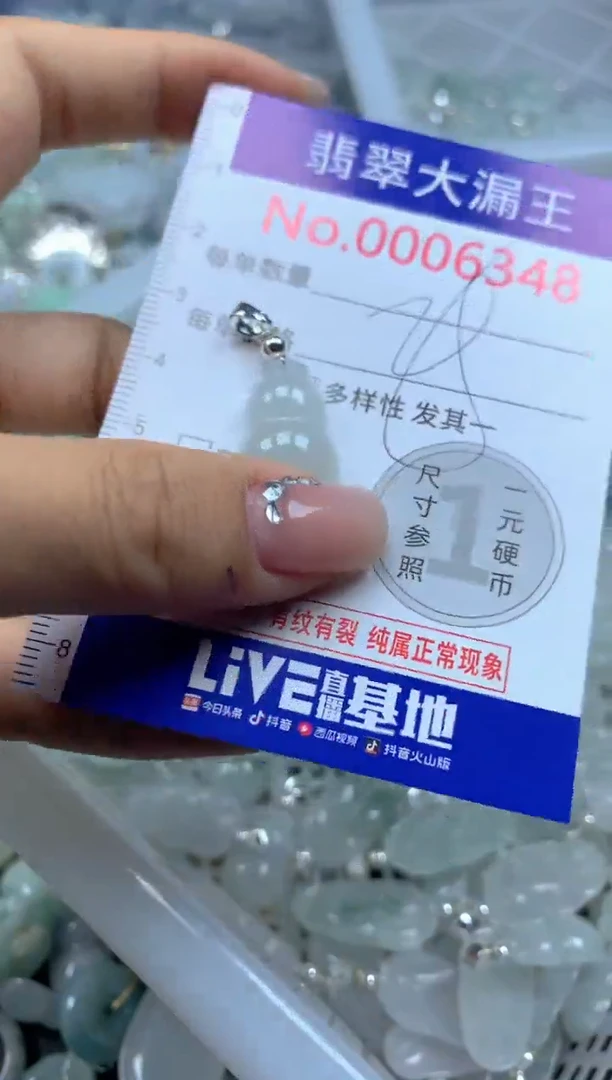 颈饰未镶嵌翡翠6348