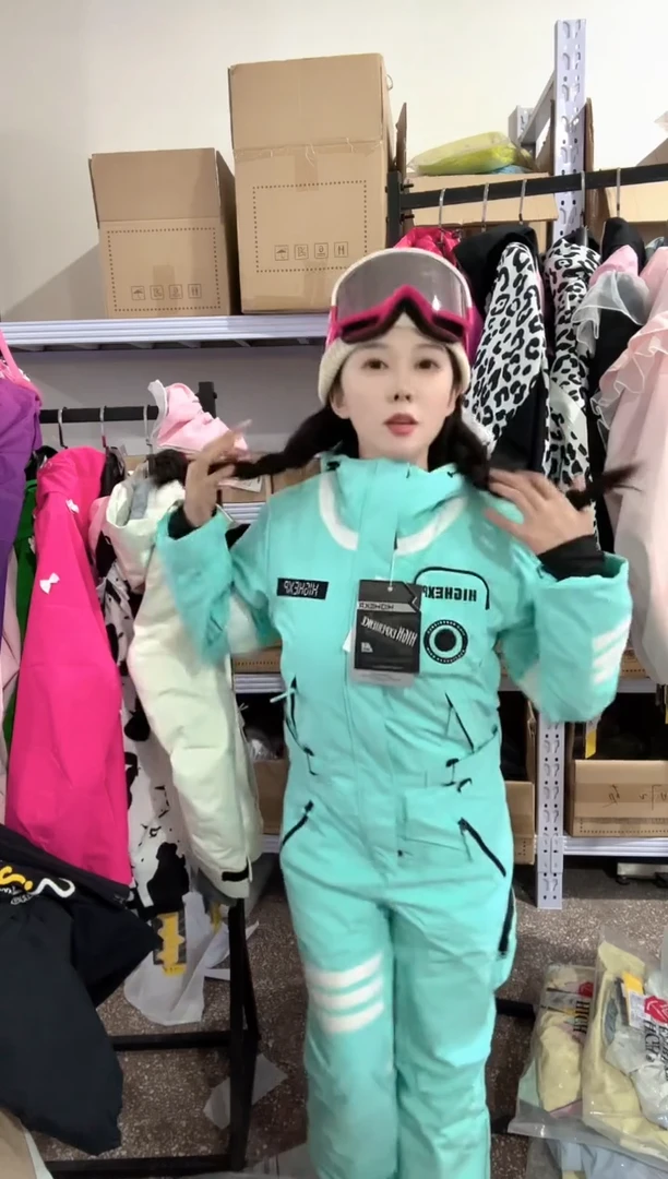电加热滑雪服大货11002 蓝色 xs码