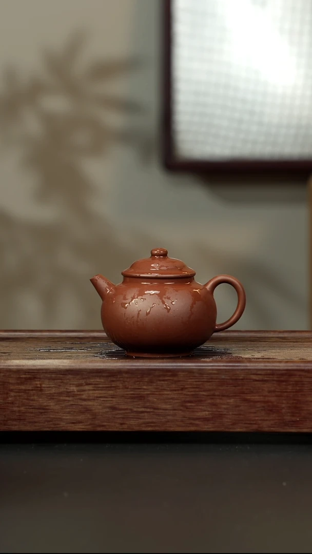 紫砂茶壶底槽清 大彬圆珠