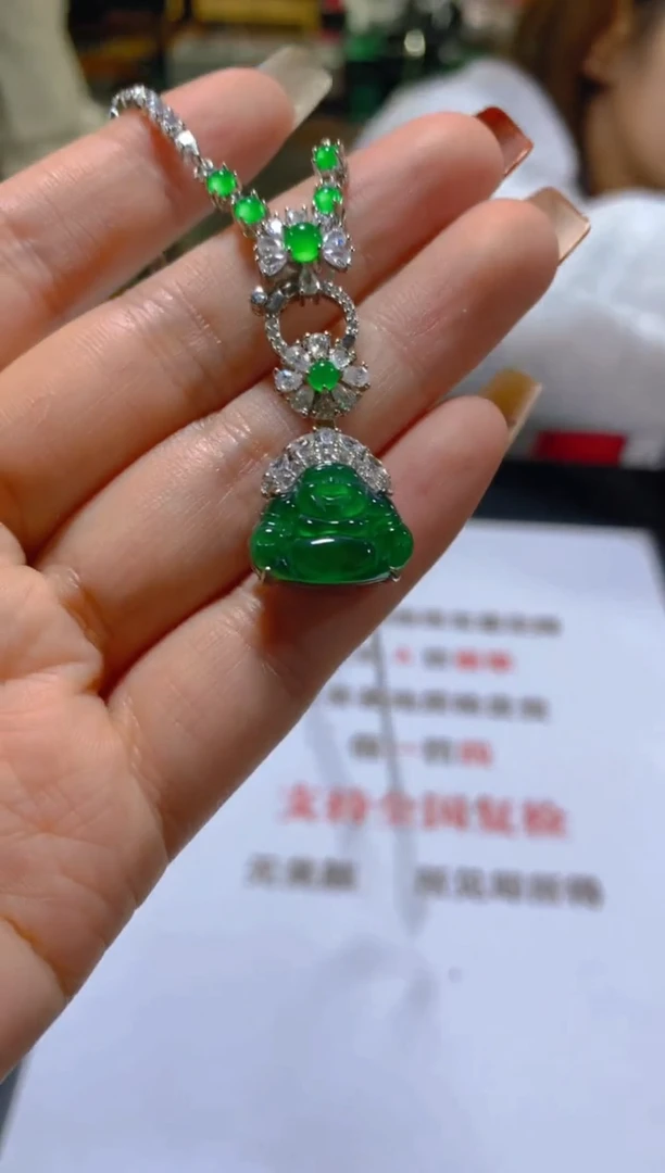 颈饰未镶嵌翡翠多样性发一