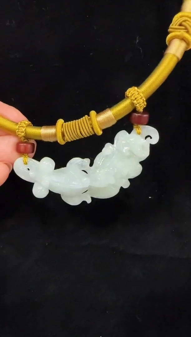 颈饰未镶嵌翡翠国风