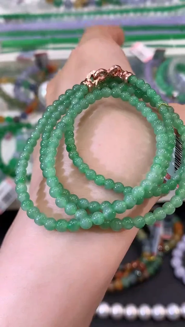未镶嵌手串翡翠B213