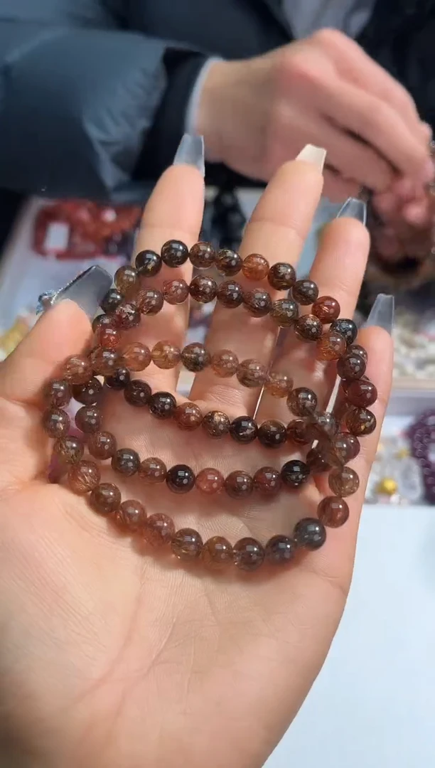 【闪购商品】水晶手链未镶嵌3多样性发其一黑金超