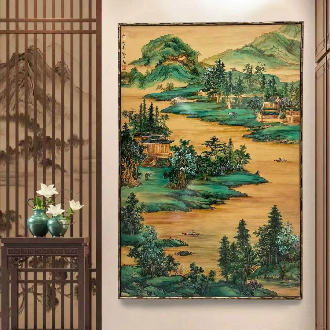 TS676装饰挂画高180*宽120cm