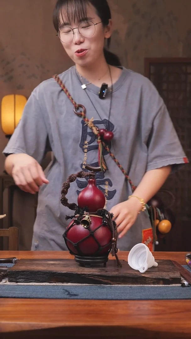 681号精品大漆葫芦防腐防渗装水茶酒