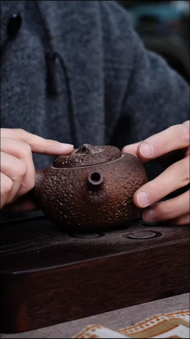 茶壶紫砂宜兴柴烧紫砂壶