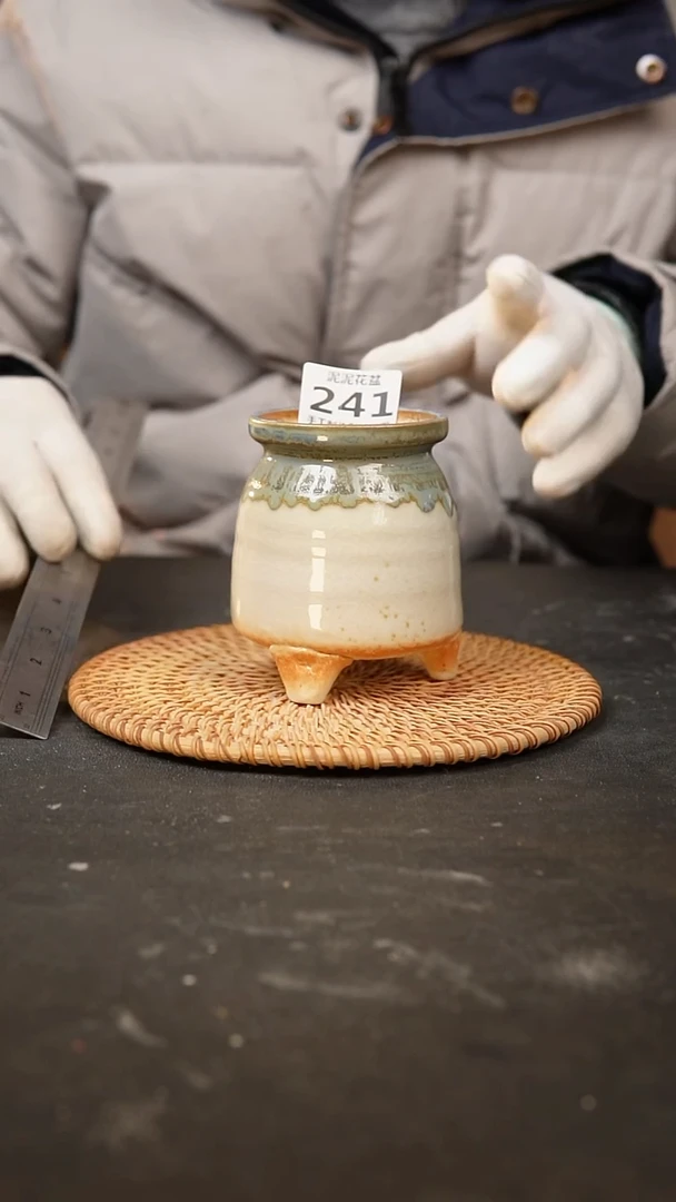 【闪购商品】瓷片景德镇陶瓷花盆