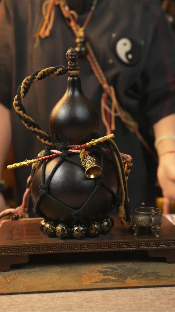 160大漆一物一拍记葫堂出品【不带手串】
