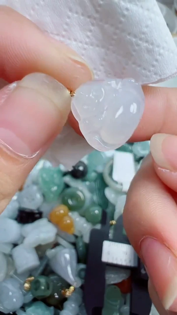 散珠翡翠106号链接，A货翡翠