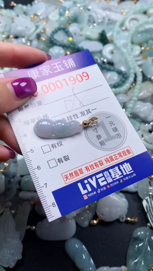 颈饰未镶嵌翡翠1909