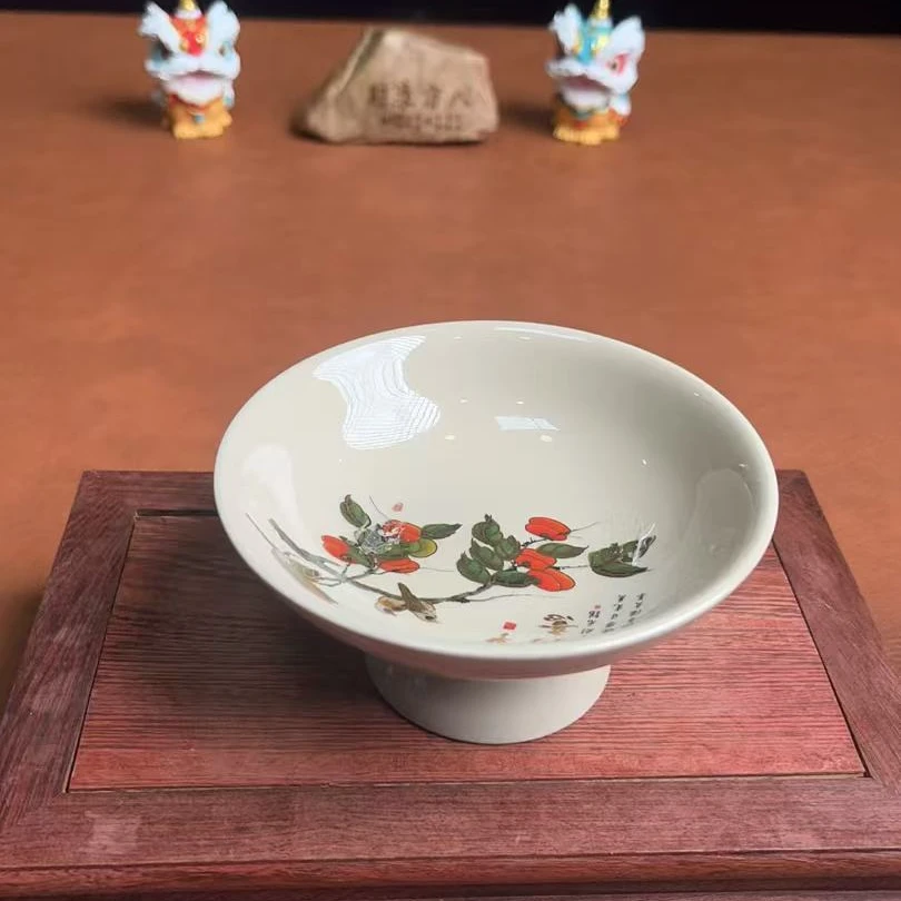 瓷器 小果茶盘（事事如意）-6680