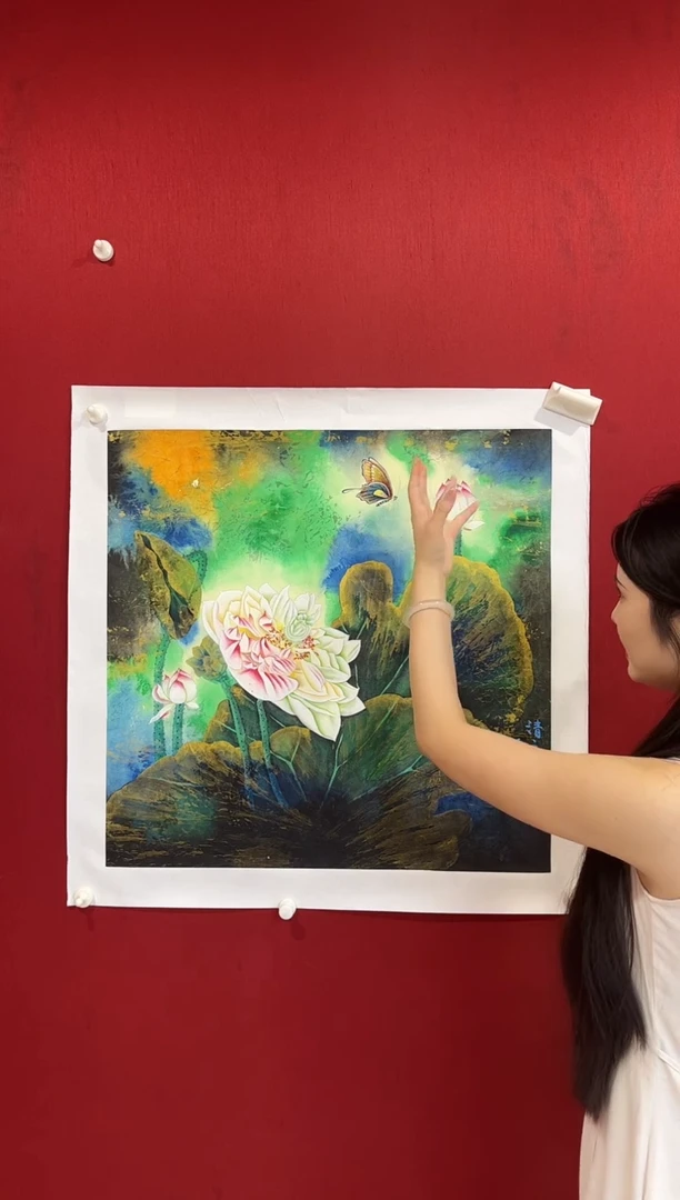 国画莫玉双老师画作
