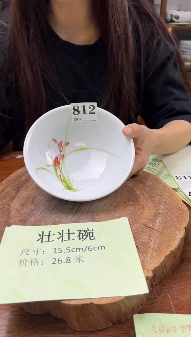 瓷片手绘（壮壮碗）812