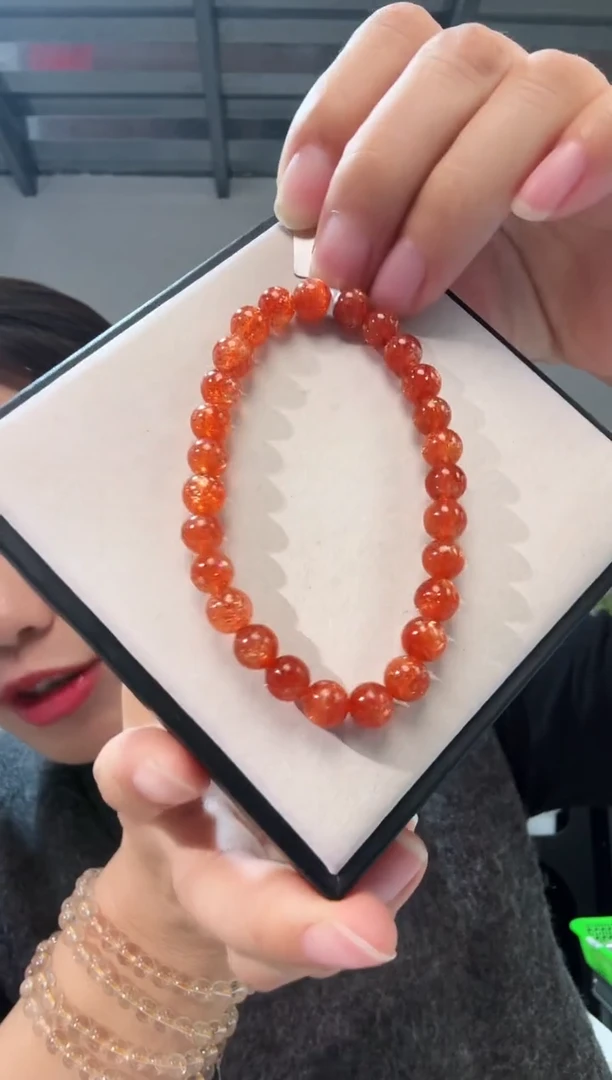 未镶嵌手链日光石优0508 约7mm